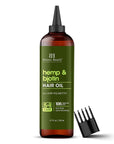 Botanic Hearth Hemp & Biotin Hair Oil (6.7 Fl Oz) | Nourishing And Strengthening Hair Treatment For Thicker, Healthier|Looking Hair | Paraben Free | Suitable For All Hair Types