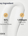 COSRX Snail Mucin 92% Face Moisturizer, 3.52 Oz, Lightweight Moisturing Cream for Soft, Glowy Skin, Korean Skin Care, Korean Moisturizer Face Cream