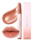 Nature Republic HONEY MELTING LIP (17 ROSE BEIGE) SOFT LIP STICK, Hydrating Gloss, Moisturizing balms, Sheer tint, Shine & Nude, Glowy Finish, korean make up