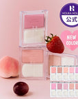 HOLIKA HOLIKA Infusing Blush with Brush - Lightweight,