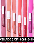 wet n wild MegaSlicks Lip Gloss, Ultra-Glossy, Vitamin-E Enriched, Ultra-Gloss High Shine Moisturizing, Cruelty-Free & Vegan - Love Language