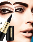 Kaely 2Pcs Black Brown Gel Eyeliner Pencil, Natural Black Eyeliner Cream for Waterline, Crayon Eye Liner Waterproof Smudge Proof, Smokey Eye Eyeshadow Palette Halloween Makeup, delineador de ojos