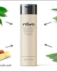 RAYA Eucalyptus Astringent with AHA 8 oz (G-207) | Exfoliating Glycolic Facial Toner for Oily and Break-Out Skin | Helps Balance pH and Dry Up Blemishes | Made with Alpha Hydroxy Acids