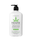 Hempz Whipped Vanilla & Coconut Cream Body & Hand Lotion, Vegan Formula, for Men or Women, 17 oz.