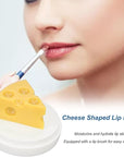 Cheese Shaped Lip Balm, Moisturizing Nourishing 0.3oz(02)