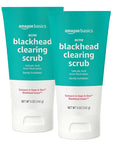 Amazon Basics Salicylic Acid Blackhead Clearing Scrub, 5 Fluid Ounces, 2-Pack