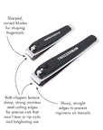 Tweezerman Stainless Steel Nail Combo