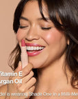 wet n wild Mega Last Rich Satin Lip Color, Rich Creamy Color with Satin Finish, Infused with Vitamin E & Moisturizing Argan Oil, Lightweight, Silky-Smooth, Vegan & Cruelty-Free - One in a Milli-Melon