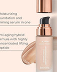 M. Asam MAGIC FINISH Supercharge Serum Foundation Rose 1.01 Fl Oz