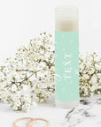 Andaz Press Personalized Lip Balm Party Green,