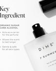 Dime Beauty 7 Summers Perfume for Women, 1.7 oz / 50 ml - Sweet Floral Scent, Clean Fragrance Eau de Toilette, Hypoallergenic