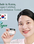 Pyunkang Yul PKY Calming Moisture Barrier Cream Instantly Soothes Sensitive Skin, Hyaluronic Acid & Ceramide for Hydration, Vegan, Korean Skincare (3.38 Fl. Oz, 100ml)