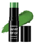 BOBISUKA Light Green Face & Body Paint Stick Water-Based Washable Face Paint Makeup Stick for Halloween Witch, Zombie, Skull, Monster, Hulk, Goblin, Cosplay, SFX, Sports Eye Black & Costume Party