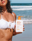 B.TAN After Sun Lotion | Ooooh Aftersun Delight - Aloe Vera & Hyaluronic Acid, Sun Burn Skin Relief, Moisturizing Body Cream, 16 Fl oz