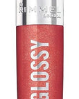 Rimmel Stay Glossy Lip Gloss Bundle - 640 All Day Seduction & 030 Cake for Breakfast, 18oz Each
