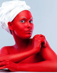 MEICOLY Devil Red Face Body Paint,2.37Oz Large Tube Water Based Washable Face Paint for Halloween Makeup,Cream Full Body Paint for Adults and Kids,Face Painting for Clown Joker Demon Vampire Spiderman