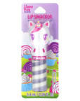 Lip Smacker Lippy Pals Swirls Unicorn, Flavored Moisturizing & Smoothing Soft Shine Lip Balm, Hydrating & Protecting Fun Tasty Glossy Finish, Cruelty-Free & Vegan - Unicorn Frosting