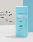 Harry's Aluminum Free Deodorant for Men - Odor Control, Shiso Scent, 2.5 Oz, 3-Pack, Men Deodorant Aluminum Free