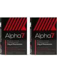 Alpha 7 Unscented - Pheromone Cologne for Men with Pure Pheromones - High Concentration Blend to Attract Women - Top Selling Perfume Oil Designed to Complement Your Scent (2x (1 ml))