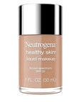 Neutrogena Healthy Skin Liquid Makeup Foundation with Broad Spectrum SPF 20 Sunscreen, Medium Coverage Foundation with Nourishing Pro-Vitamin B5, Chestnut 135, 1 fl. oz