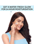 ponds Super Light Gel Oil Free Face Moisturizer 100 ml, With Hyaluronic Acid & Vitamin E for Fresh Glowing Skin & 24 hr Hydration - Daily Use