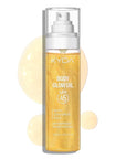KYDA Body Glow Oil, SPF 45 Broad Spectrum, Sunscreen Body Oil with Gold Mica, Moisturizing Coconuts Summer Sunscreen, Water Resistant Glow Skin Moisturizer, 3.38 fl oz, GOLD