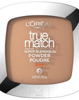 L'Oreal Paris True Match Super Blendable Oil Free Powder Foundation, N6 Medium, 0.33 oz, Packaging May Vary