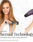 Remington Advanced Thermal Technology Hair Dryer, Travel Friendly Folding Handle, 1875 Watts of Drying Power