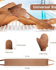 Sanfery Self Tanner Mitt - Self Tanning Mitt Applicator with【US Patent】Tanning Glove for Self Tan, Back Applicator, Mini Self Tan Mit, 3 Set Tanning Mitts Self Tanner Glove, Tan Glove