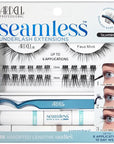 Ardell Seamless Eyelash Extension Kit, Faux Mink - Customizable DIY Lash Clusters, Includes Bond & Seal and Applicator for Long-Lasting Natural Lashes, 1 Pack