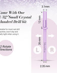 Melodysusie 50 pcs nail drill