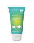 ATTITUDE Mineral Sunscreen with Zinc Oxide, SPF 30, EWG Verified, Broad Spectrum UVA/UVB Protection, Dermatologically Tested, Vegan, Unscented, 5.2 Ounces