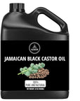 Naturevibe Botanicals Jamaican Black Castor Oil 32 Ounces | 100% Pure and Natural | Great for Skin Care and Hair Care