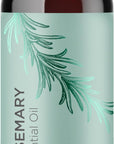 Pure Rosemary Essential Oil Bulk Size - Undiluted Rosemary Oil for Hair Skin and Nails and Refreshing Aromatherapy Oil for Diffusers - Cleansing Essential Oil for Dry Scalp Care 8oz