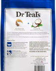 Dr Teal's Epsom Salt Bath Variety Gift Set (2 Pack, 3lb Ea) - Relax & Relief Eucalyptus & Spearmint, Nourish & Protect Coconut - Essential Oils & Pure Epsom Salt