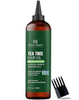 Botanic Hearth 100% Pure Tea Tree Oil For Hair Growth | Infused with Jojoba & Grapeseed Oils | Hair Oil Repairs Dry Damaged Hair, Strengthening, Healthier - Hair Tonic, 6.7 fl oz