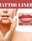 3Pcs Removable Lip Liner Set,Pencil-Peel Off Lip Liner Tattoo,Long Lasting Peel Off Lip Stain Matte Waterproof Lip Pencil for Womem