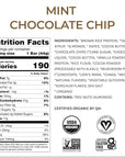 Organic Functional Mushroom Protein Bars | Full Dose (1500mg) Lions Mane, Chaga, Reishi & Cordyceps Bars | Vegan Protein Bars, Adaptogens, Superfoods Protein Bars | Mint Chocolate Chip Flavor