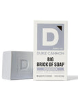 Duke Cannon Supply Co. Big Brick of Soap Bar for Men Gun Smoke (Wood, Bourbon & Leather) Multi-Pack - Superior Grade, Extra Large, Masculine Scents, All Skin Types, Paraben-Free, 10 oz (3 Pack)