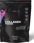 Livingood Daily Vanilla Collagen Powder for Women & Men, Hydrolyzed Collagen Peptides Powder with Vitamin C, Protein with 20 Amino Acids, Type I & III, Grass Fed, Keto, Paleo, Gluten Free, 30 Srvgs