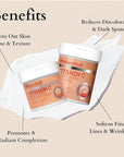 NATURE WELL Clinical Vitamin C Brightening Moisture Cream for Face & Body, Anti-Aging Skincare, Firming, Nourishing Hydration, Reduces Discoloration, Improves Overall Tone & Texture, 10 Oz