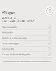 Naturium Azelaic Topical Acid 10%, Face & Skin Care Beauty Treatment with Niacinamide & Vitamin C, 1 oz