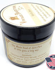 Vintage Tradition Beef Tallow All Purpose Balm - Healing, Hydrating Mild Vanilla Skin Care Salve Replaces Body Lotion, Hand Cream, More - Essential Oil, Olive Oil, and Grass-Fed Tallow, 2 fl. oz.