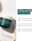 HEIMISH Marine Care Eye Cream 1.01fl.oz/30ml, Anti Aging Under Eye Cream, Rich Hydrating Formula with Peptides, Niacinamine for Dark Circles, Puffiness & Wrinkles, Korean Skincare