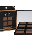 e.l.f. Bronzer Palette - Bronzed Beauty Women Bronzer 0.56 oz