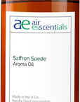 Saffron Suede Aroma Oil, Essential Oils Blend for Diffusers & Scent Machines, Bergamot Fresh & Light Floral, Aromatherapy, Cold Air Diffuser Compatible, 300 mL