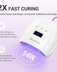 Melodysusie uv nail lamp, plus30t