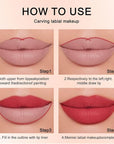 12 Colors lip liner pencils, Modern Classic Lip Liner, Lip Liner Pigmented Vegan Matte, Lasting Finish Lip Liner, Luxurious Creamy Long Lasting Lip Liner, Prevents Feathering and Fading, (11)