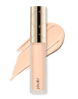 Jouer Essential High Coverage Liquid Concealer - Brightening Concealer - Color Corrector for Under Eye Dark Circles, Spot Coverage, and Eye Primer - Soft Matte Finish, Lace