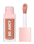 Colourpop So Juicy Plumping Glossy Lip Oil - Hydrating & Plumping Lip Oil with a Sheer Wash of Non-Sticky Color - Infused with Peptides, Ceramides & Ginger - Its a Date (0.29)